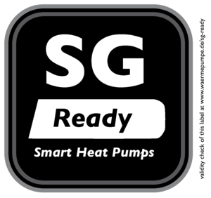 Logo SG Ready, Smart grid Ready